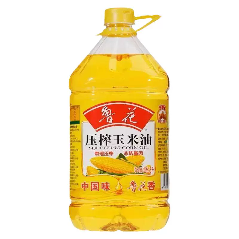 鲁花 压榨玉米油5L ￥66.2