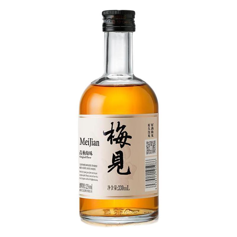 爆卖年货：MeiJian 梅见 青梅酒 330ml*6瓶 122元