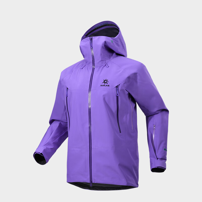 KAILAS凯乐石 MONT X全天候硬壳冲锋衣GTX 3L防水登山服 扶云紫 XS 2800元包邮