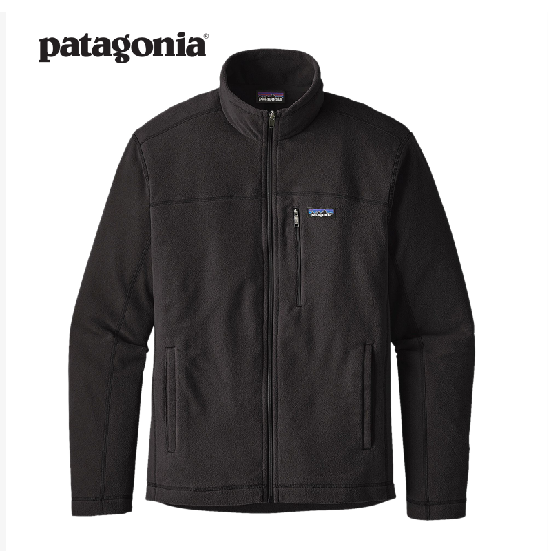 Patagonia 巴塔哥尼亚 男士秋冬立领夹克保暖抓绒衣 Micro D 26171 BLK-黑色 845元（