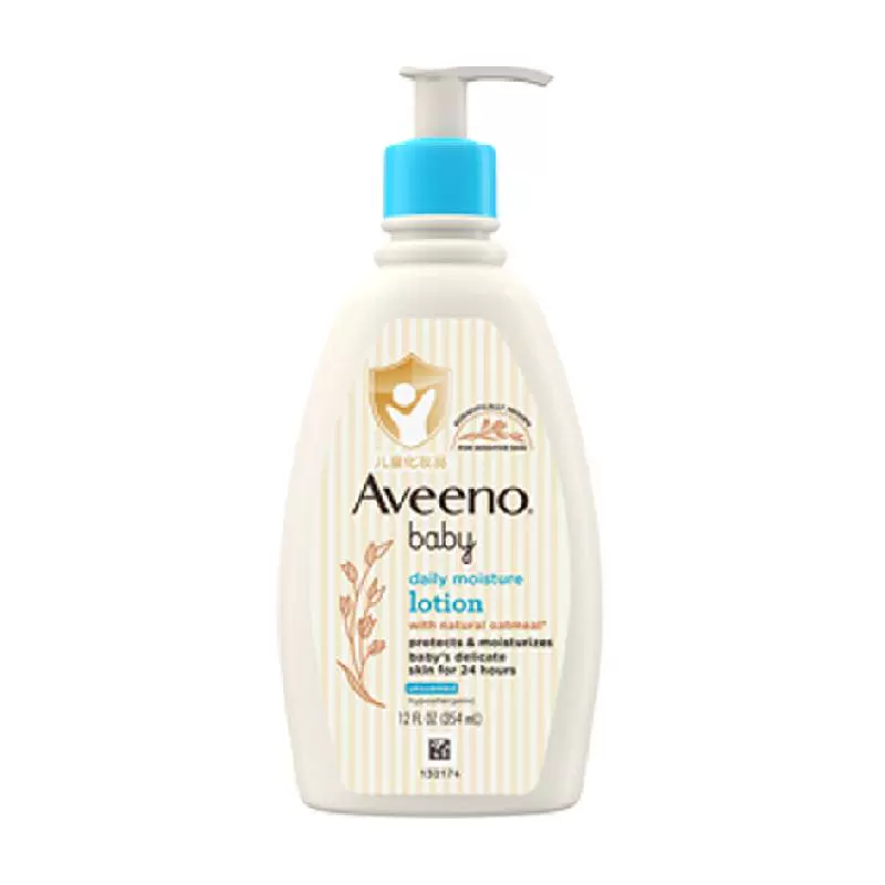 Aveeno 艾惟诺 婴儿童润肤乳燕麦滋润宝宝身体乳保湿防护面霜354ml ￥60.63