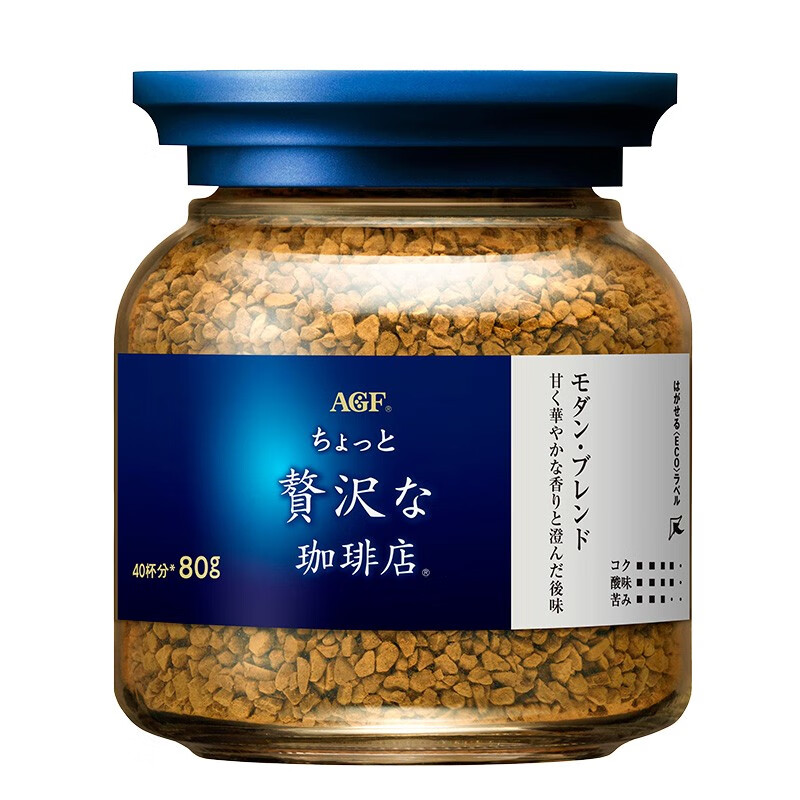 AGF Maxim马克西姆 摩卡冻干速溶黑咖啡 80g 13.41元（需用券）