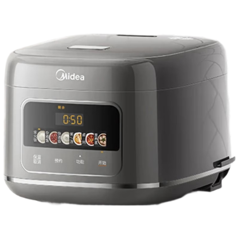 美的 电饭煲电饭锅家用商用柴火饭多功能2-8人大容量快煮饭不锈钢内胆不易