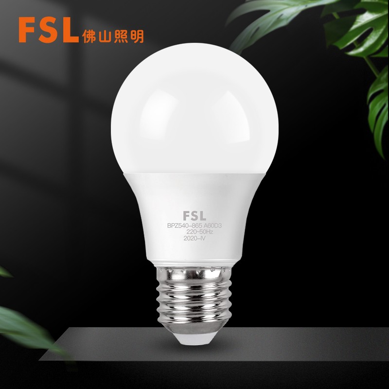 FSL 佛山照明 LED球泡 5W E27 白光 4.89元