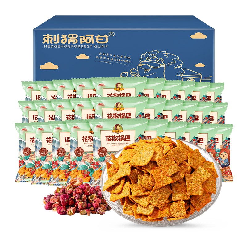 ciweiagan 刺猬阿甘 锅巴 椒香味 15g 30袋 17.8元 （需用券）