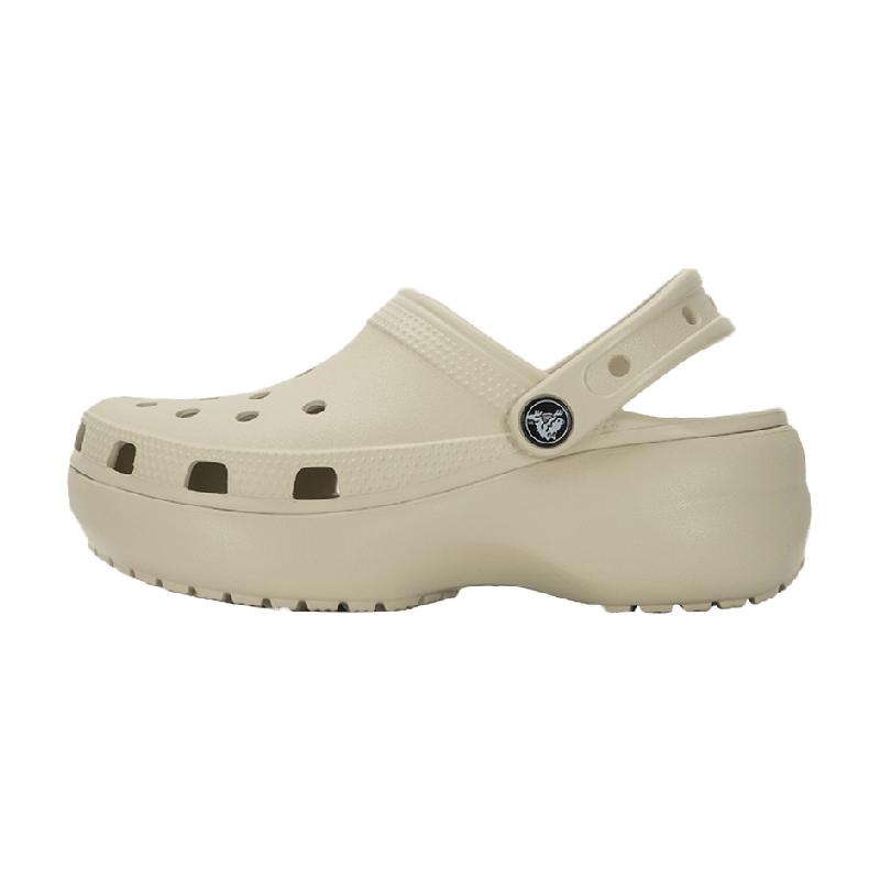 crocs 卡骆驰 云朵女鞋洞洞鞋厚底凉鞋沙滩鞋包头拖鞋 206750-2Y2 W7 W7/37-38码 ￥