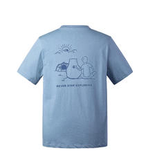 北面 短袖T恤情侣户外舒适透气t恤春上新8AUV 蓝色/QEO M 188元（需用券）