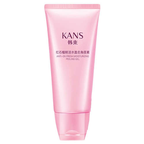 KANS 韩束 红石榴鲜活水盈去角质素 100ml 19元