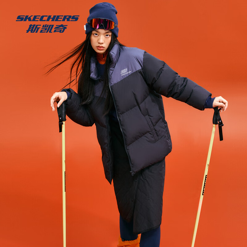 SKECHERS 斯凯奇 王星越同款 男女通用羽绒服 100137003896 369元