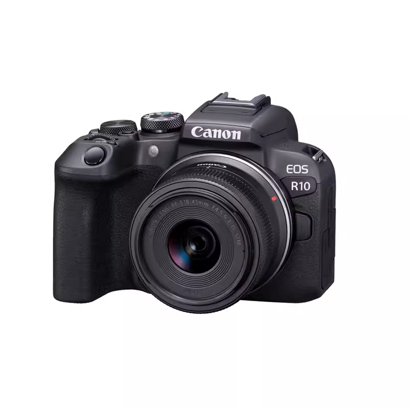Canon 佳能 EOS R10 RF-S 18-45mm 微单相机套机入门级高清直播 6801.05元