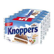 Knoppers 优立享 牛奶榛子巧克力威化 125gx1条/5片装 22.71元