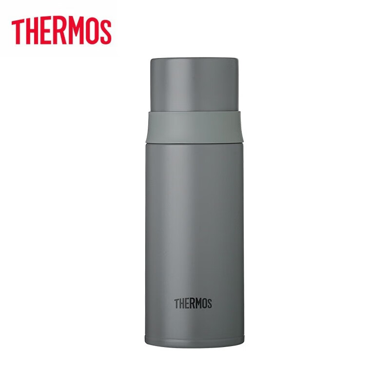 THERMOS 膳魔师 保温杯保冷杯不锈钢车载水杯男女杯子 FFM-351-MGY 深灰色350ml 65.