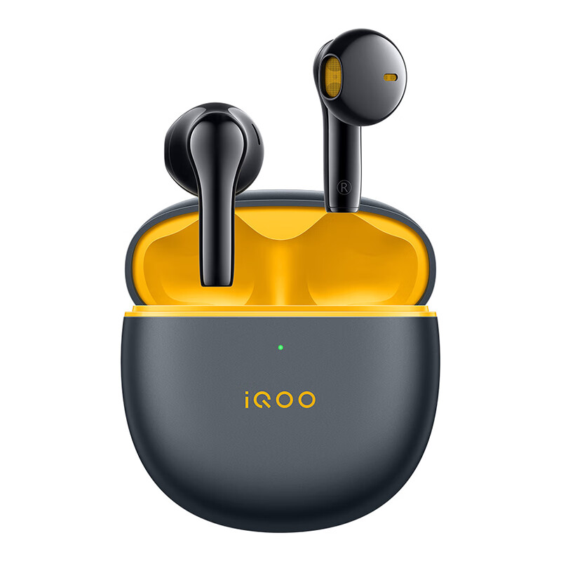 iQOO TWS Air Pro 半入耳式真无线动圈主动降噪蓝牙耳机 星耀黄 229元