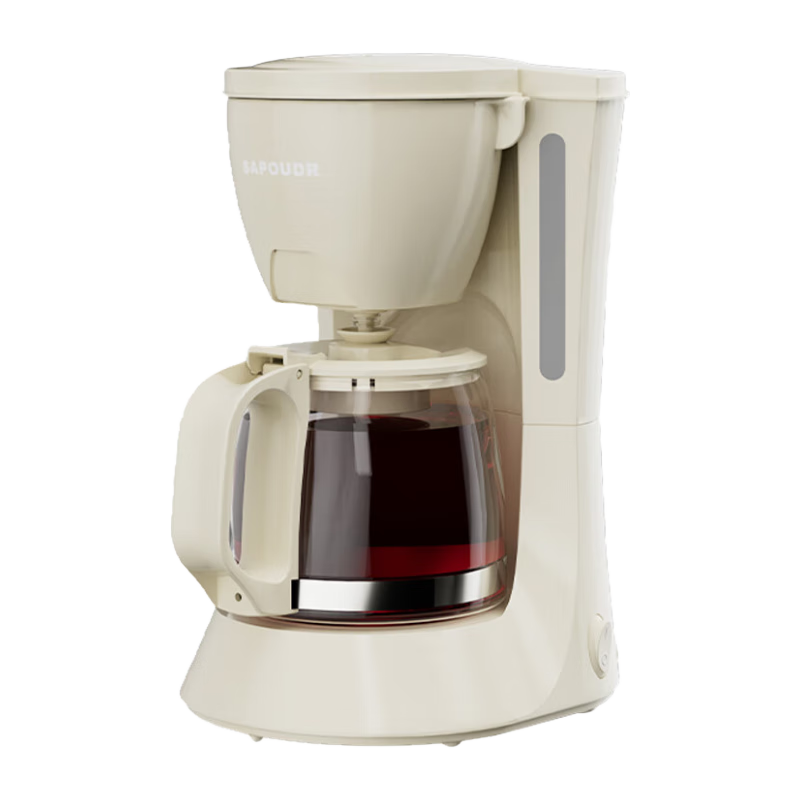 PLUS会员:赛普达 CM6633 美式咖啡壶手冲一体机 43.26元包邮（多重优惠）