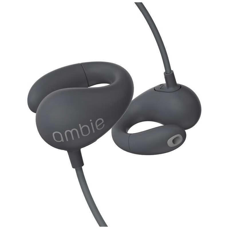 ambie AM-02有线耳机 耳夹式不入耳音乐运动跑步户外空气传导 AM-02 329元（需用