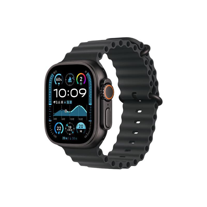 百亿补贴：Apple 苹果 Watch Ultra2 智能手表 49mm 钛金属 黑色 GPS+蜂窝网络版 5999