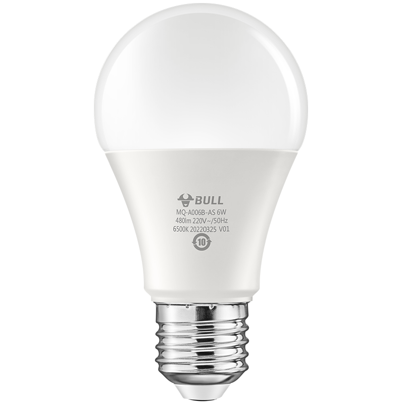 概率券、plus会员：公牛（BULL）LED灯泡E27大螺口球泡灯高亮度 2.5W白光6500K 0.1