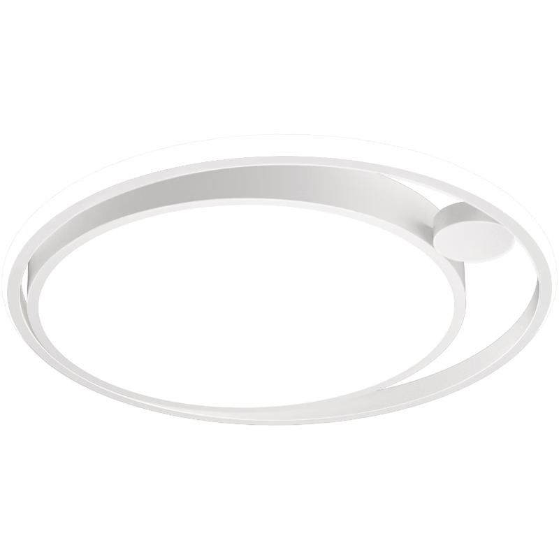 欧普（OPPLE）吸顶灯卧室灯智控调光LED照明灯具全光谱智慧光圆卧包安装心