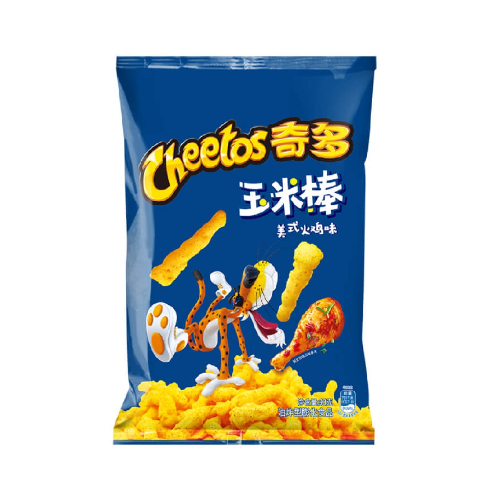 奇多 玉米棒浓郁美式火鸡味90g×1袋食品百事乐事零食凑单 4.5元