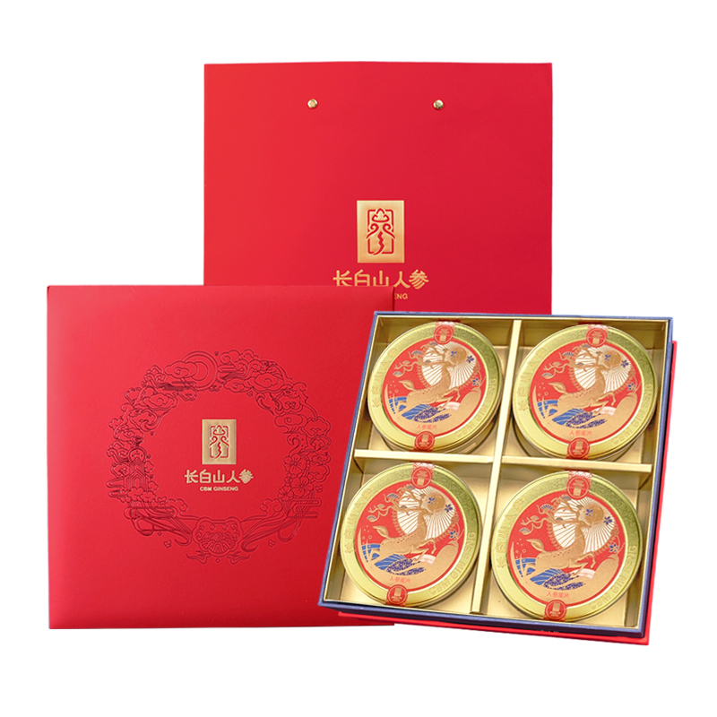 88VIP：CBM GINSENG 长白山人参 即食人参蜜片礼盒 50g*4盒 178.55元（需用券）