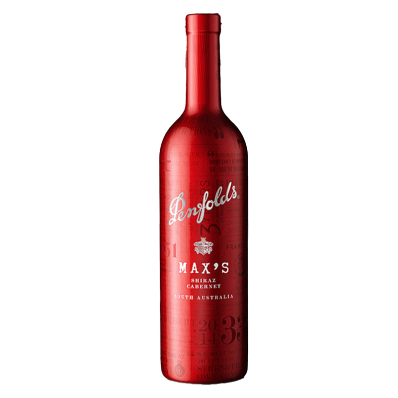 Penfolds 奔富 麦克斯750ml*6瓶红膜西拉干红葡萄酒6支装木塞跨境 ￥611.1