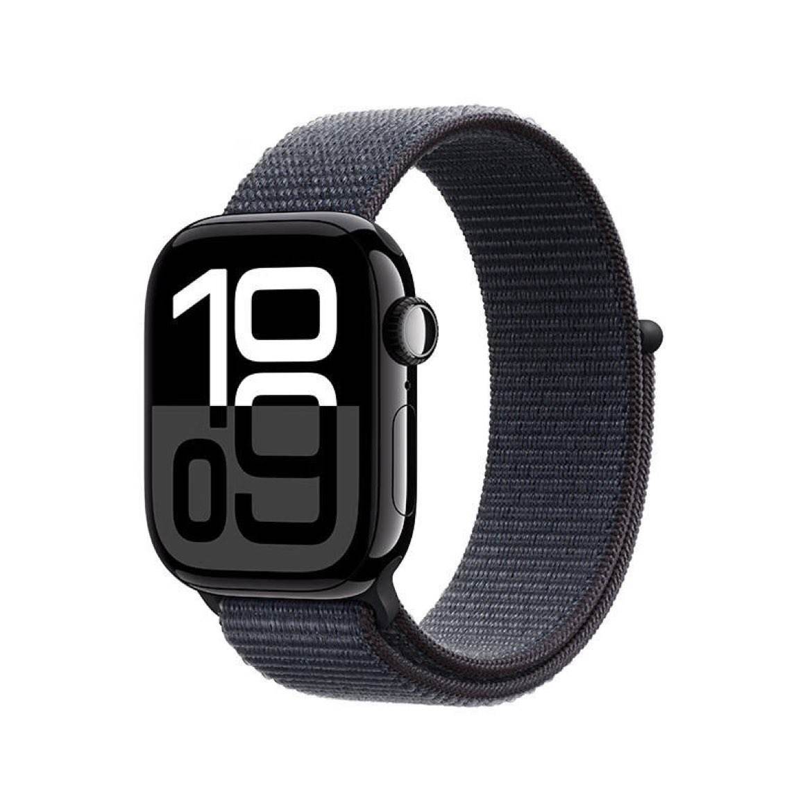 PLUS：Apple/苹果 Watch Series 10 智能手表GPS款42毫米亮黑色铝金属表壳 2999元