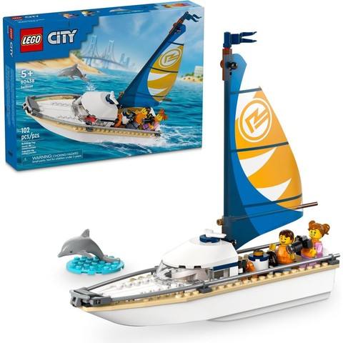 plus会员：LEGO 乐高 City城市系列 60438 帆船之旅 137.61元包邮