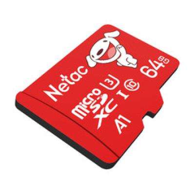 学生专享、PLUS会员：朗科（Netac）＆JOY联名款 64GB TF(MicroSD)存储卡 22.29元