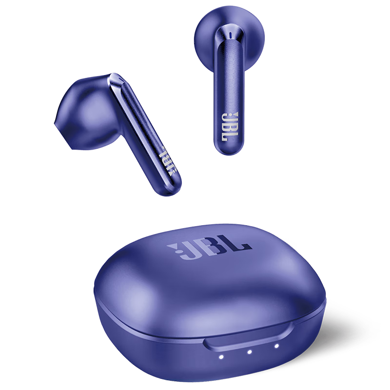PLUS会员: JBL T280TWS X2 真无线蓝牙耳机 半入耳音乐耳机 风信紫 168.11元包邮（