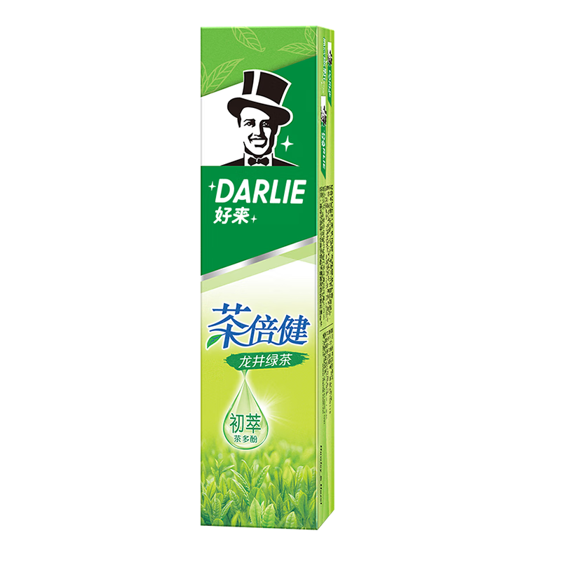 再降价、plus会员、需首购:DARLIE 好来(原黑人) 茶倍健龙井绿茶牙膏120g 4.15元