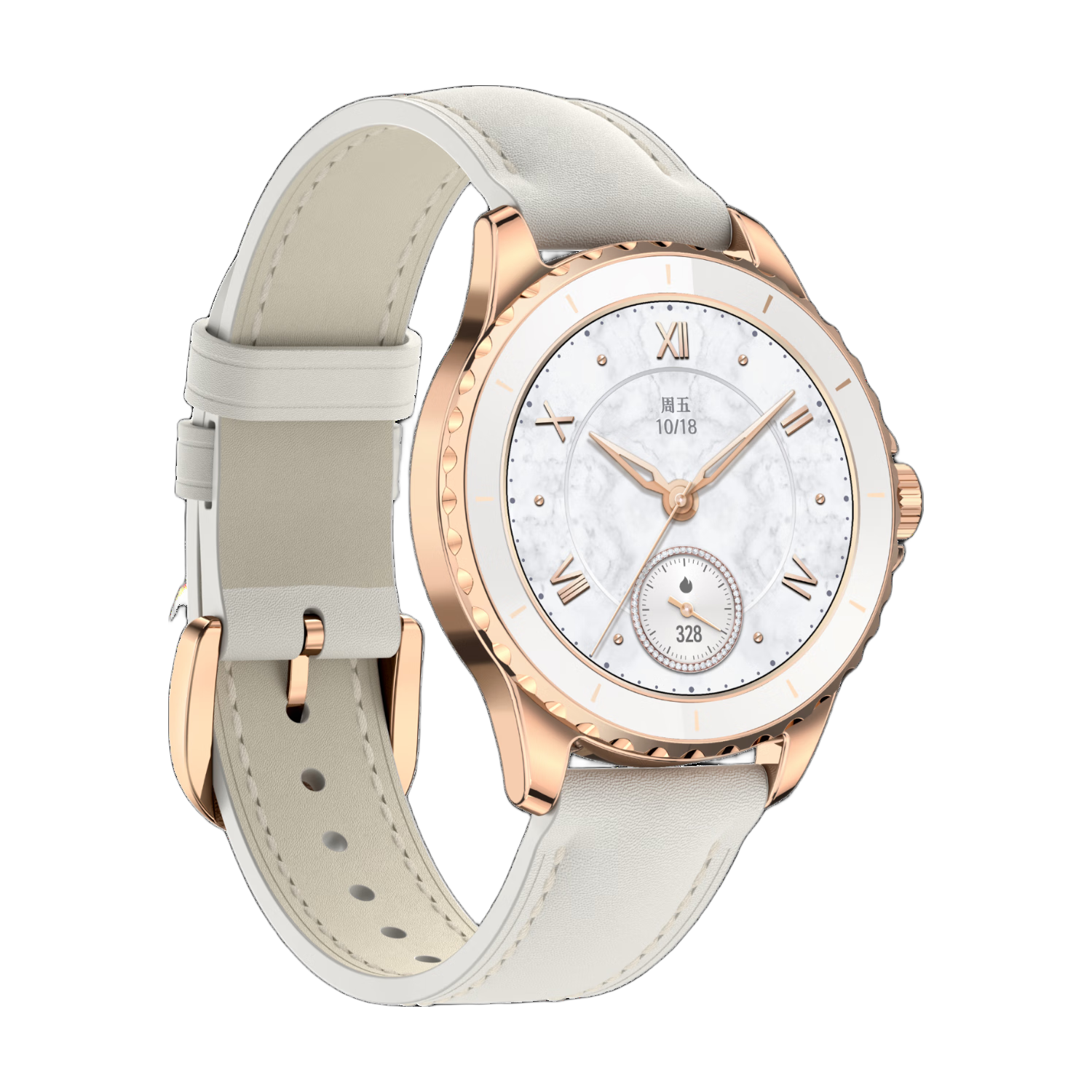 荣耀亲选 ROSSINI 2e 智能手表 38mm 山茶金 186.15元