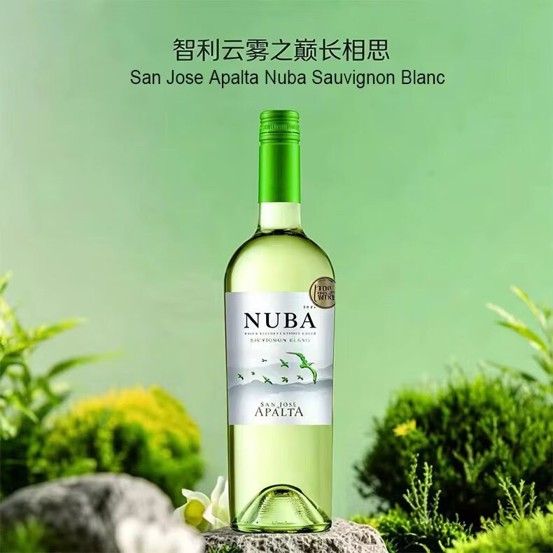 云雾之巅 智利进口 拉佩尔谷 长相思干白葡萄酒750ml*1支 59元 - 清风线报