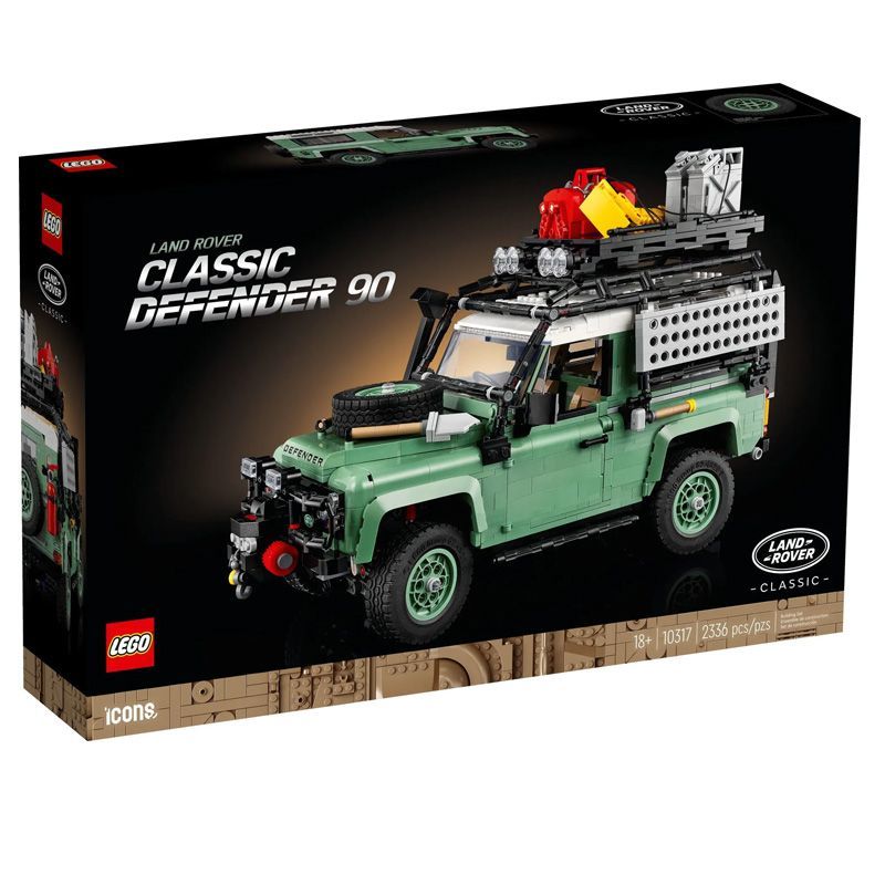 LEGO 乐高 10317经典路虎卫士90汽车积木模型男女儿童玩具 987元