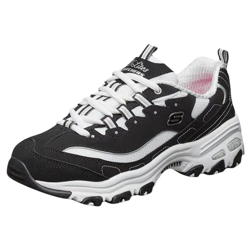 斯凯奇 女鞋冬季熊猫鞋女士休闲鞋子增高老爹鞋运动鞋 209元