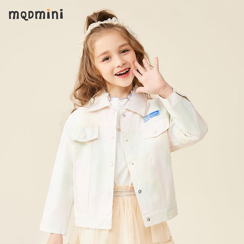 MQDMINI A類百搭軟牛仔外套 男女童專區任選！ 40.01元（需用券）