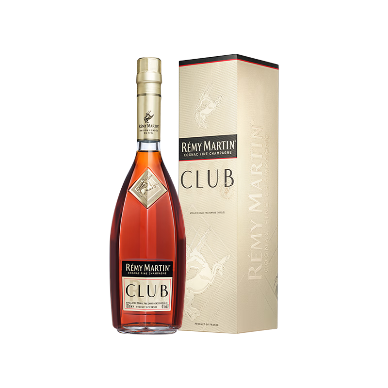 Remy Martin 人头马 CLUB 干邑白兰地 40° 500ml 308元