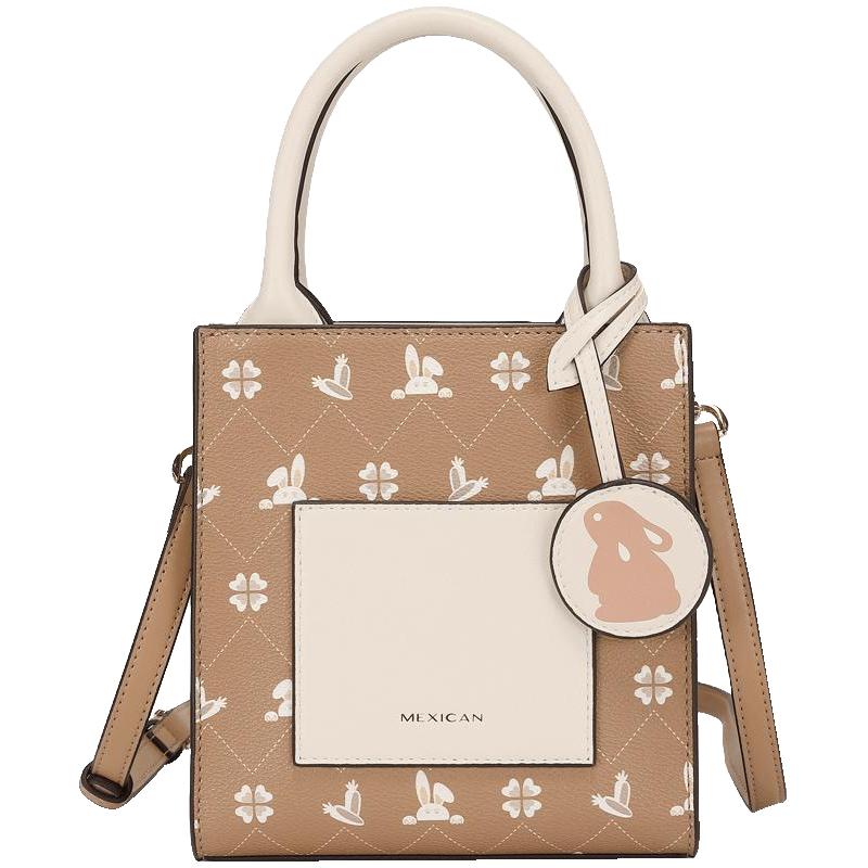 稻草人 女士包包2024百搭时尚单肩包斜挎包腋下包手提包托特包 89元（需用