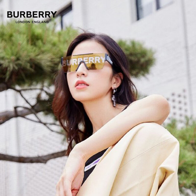 PLUS会员：BURBERRY 明星同款太阳镜 0BE4291 958.24元包邮（需用券）