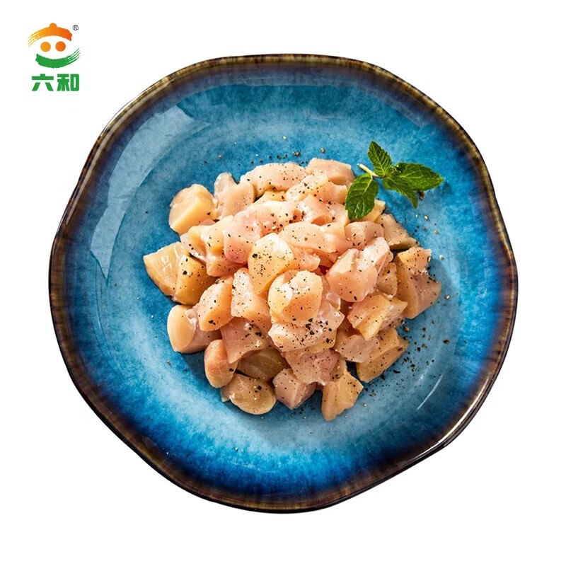 六和 8元1斤！六和 鲜而易见 鸡腿肉丁 1kg 15.98元 - 线报酷