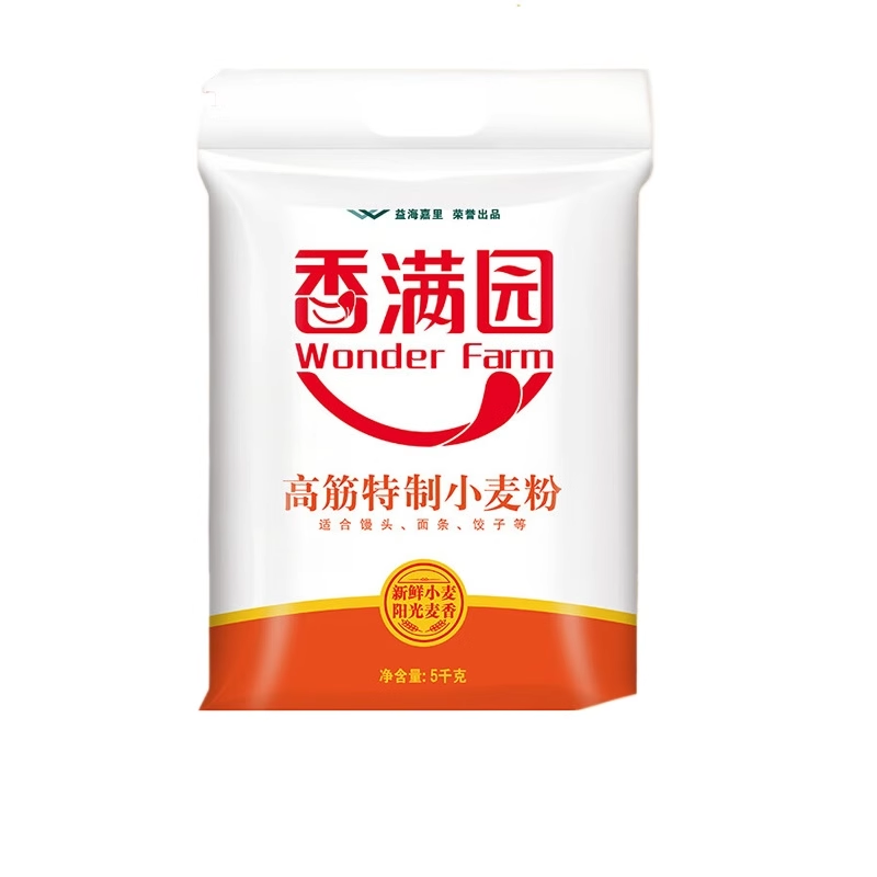 香满园 Wonder Farm 香满园 高筋特制小麦粉 5kg 18.9元