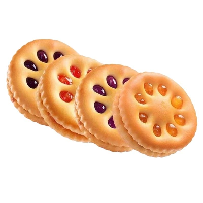 再补券：草莓味夹心饼干（约13包）+ 蓝莓味夹心饼干（约13包）+ 凤梨味夹