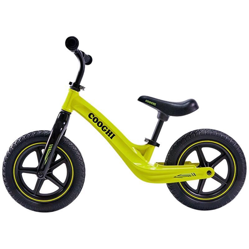 COOGHI 酷骑 勇敢竞技家系列 101287 儿童平衡车 S3款 柠檬黄 569元（需用券）