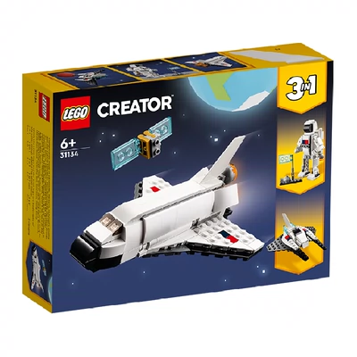 88VIP：LEGO 乐高 Creator3合1创意百变系列 31134 航天飞机 65.55元包邮