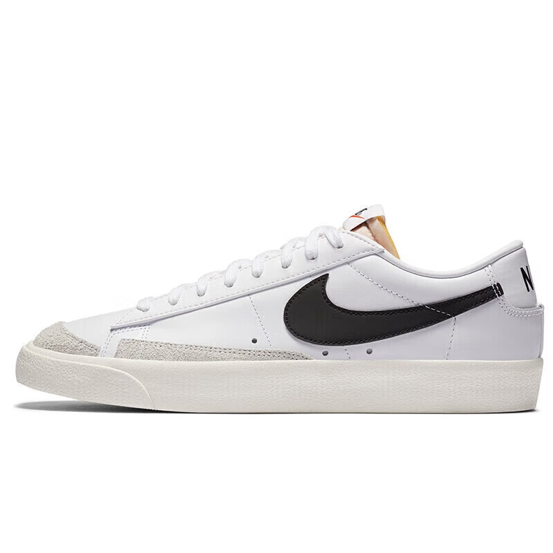 PLUS会员：耐克NIKE 板鞋 男 BLAZER LOW 77休闲鞋DA6364-101白 272.3元包邮（需用券）