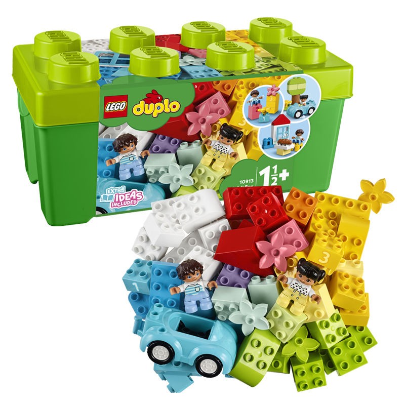 移动端、京东百亿补贴：LEGO 乐高 积木得宝DUPLO10913中号缤纷桶1.5岁+大颗粒儿童玩具生日礼物 155.8元