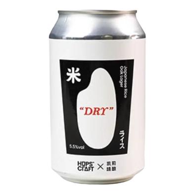 值选：Hops craft 立吞 日本大米橡木拉格啤酒 330ml*6听 109.7元包邮（双重优惠