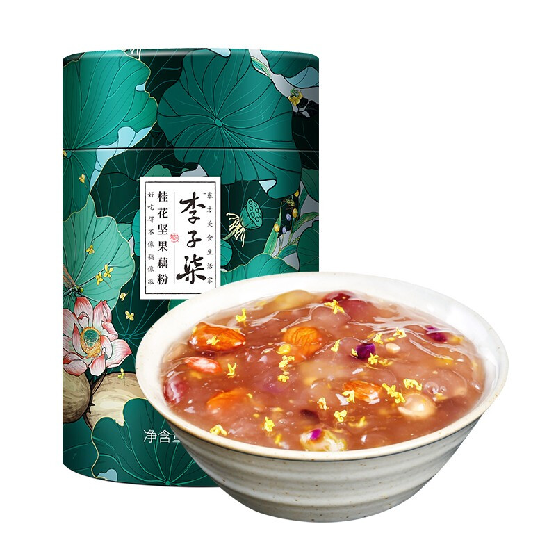 李子柒 桂花坚果藕粉 350g 47.7元（需用券）