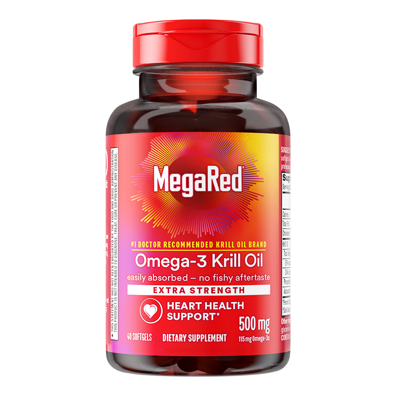 MegaRed 南极磷虾油软胶囊 500mg 40粒 79元