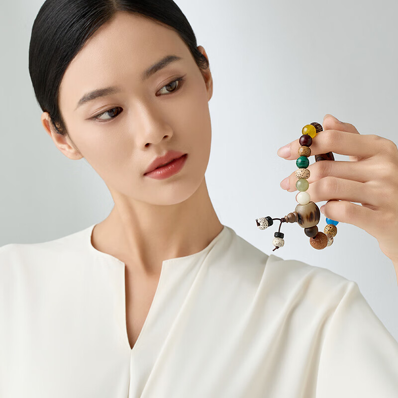 月印百川 十八籽佛珠手串星月金刚菩提子手持十八子文玩手链 163元 - 线报酷
