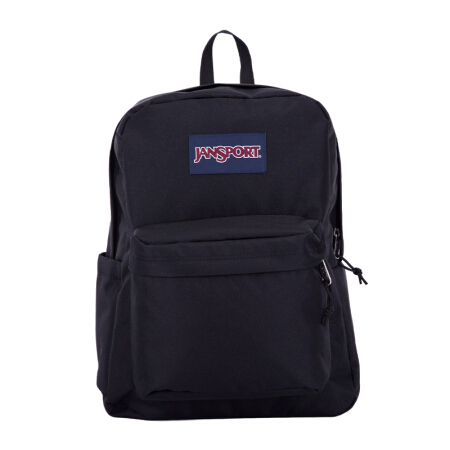 JANSPORT 杰斯伯 男女款双肩包 4QUT008 黑色 中号 126.46元（需用券）